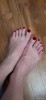 #piedini #feet #nicefeet #feetphotos #unghietterosse #smaltorosso #nailpolish #rednailpolish #piedinicarini