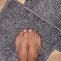 Luca’s feet